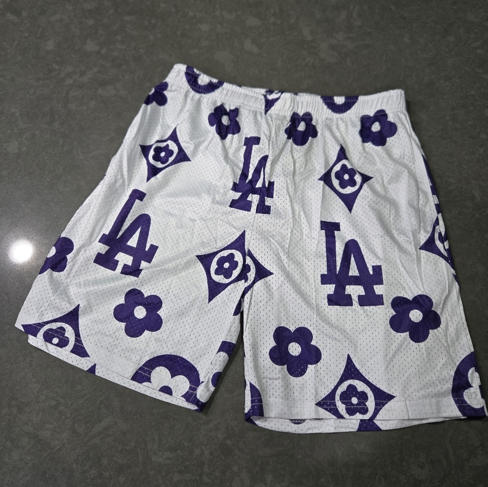 SLX LA Dodgers Jersey Shorts